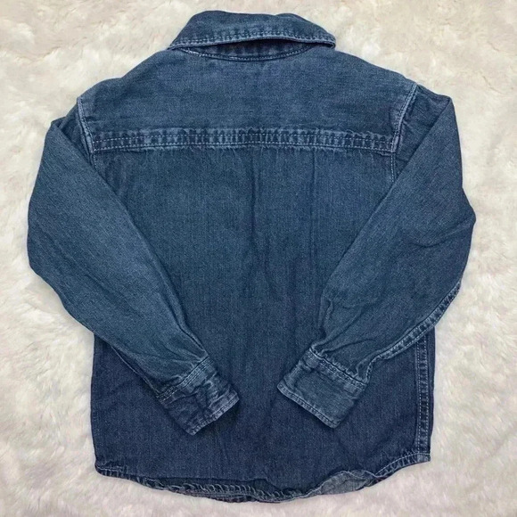 Carter’s Long Sleeved  Collared Jean Shirt Size 3T - Picture 11 of 16